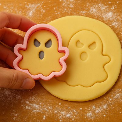 moule fantôme fâché