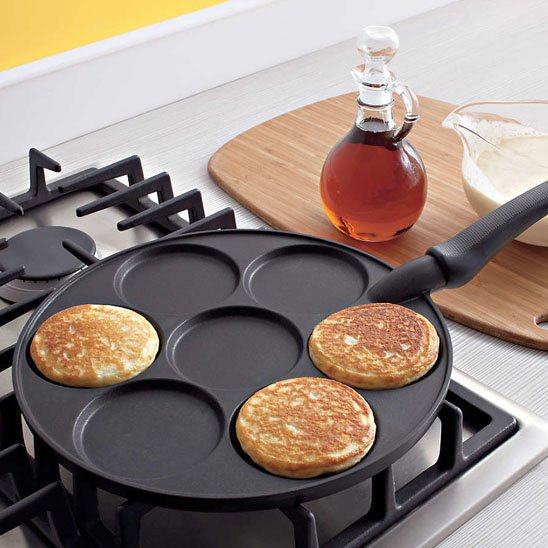 Crêpière sur une gazinière