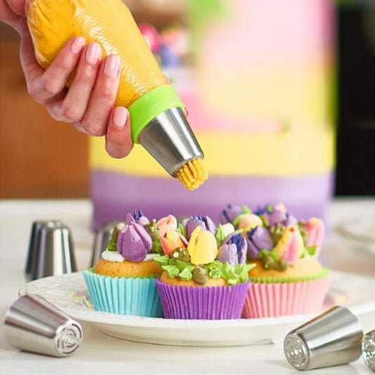 Douille patisserie - jeu de 7pces 