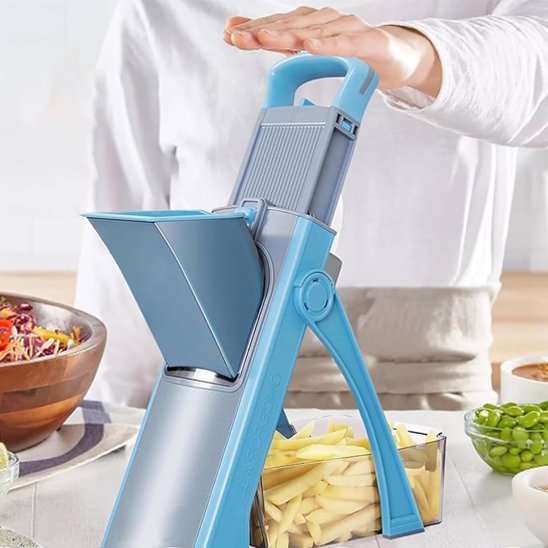 Mandoline cuisine rapant des frites