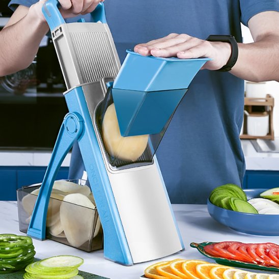 Mandoline cuisine avec des chips