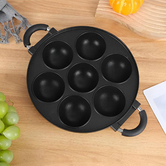 moule à gâteau en fonte 7 Trous écologique