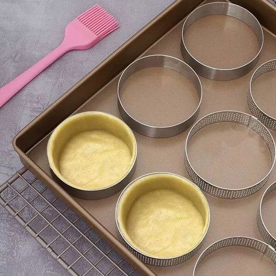 moule a gateau rond perfore inoxydable