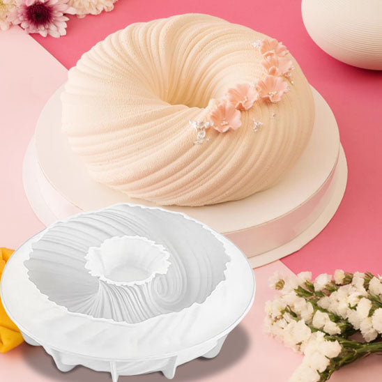 moule a gateau spirale design mariage