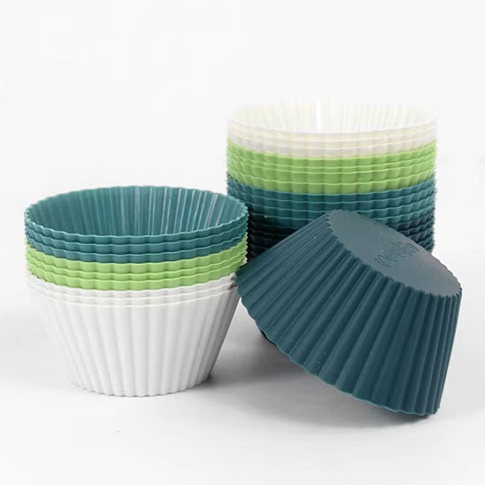 Moule à muffin- silicone 12 pces