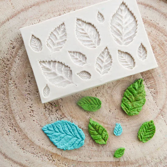 moule silicone feuille 3D CLAUDIO delicieux colore