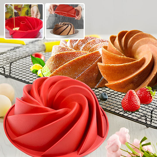 Moule à gâteaux - spirale 3D